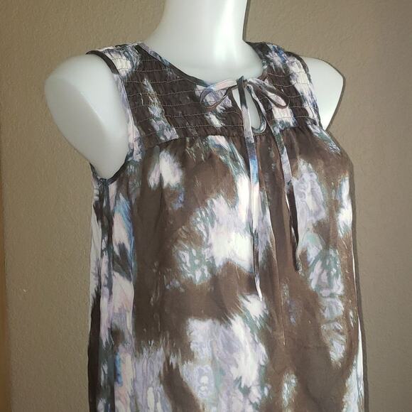 Simply Vera Vera Wang Flowy Tunic Tank Top - Picture 2 of 8